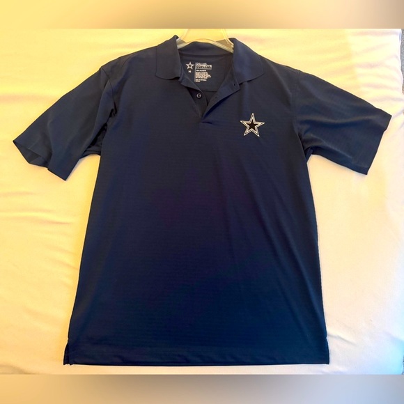 NFL Dallas Cowboys Navy Polo Shirt - Picture 1 of 6